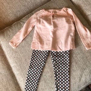 Janie and Jack top and bottom.